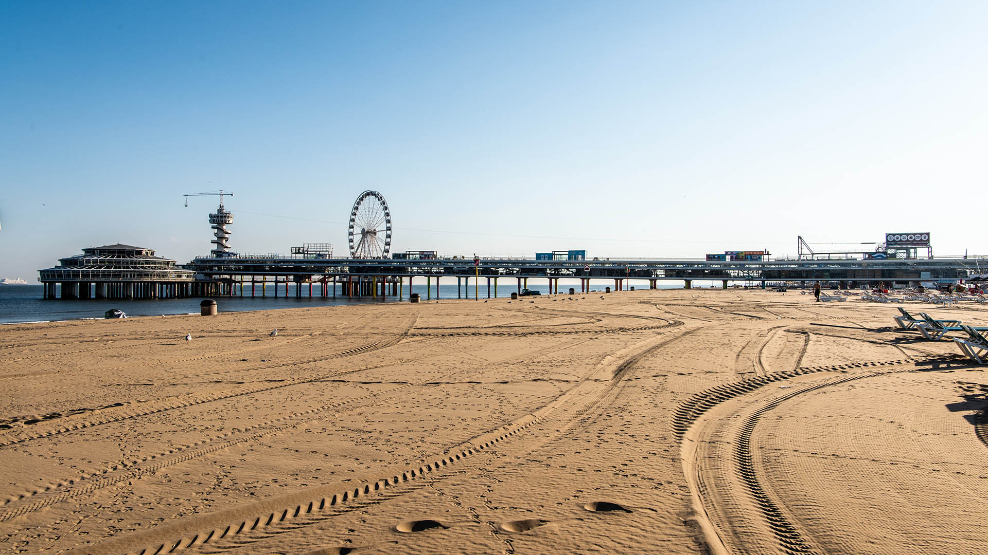 The Hague, Scheveningen Beach, Pier