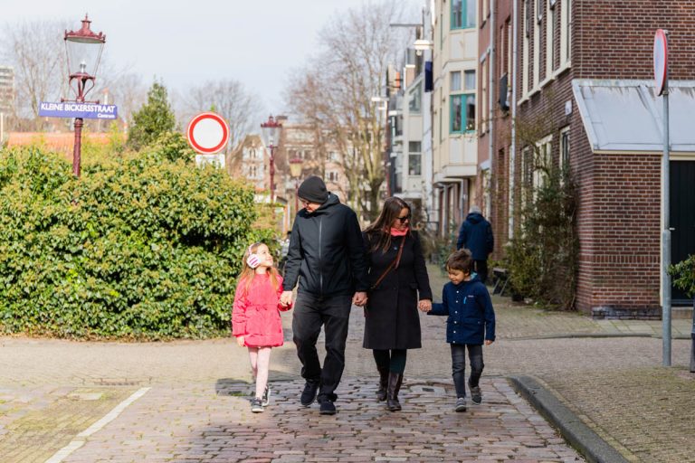 family with kids in Amsterdam