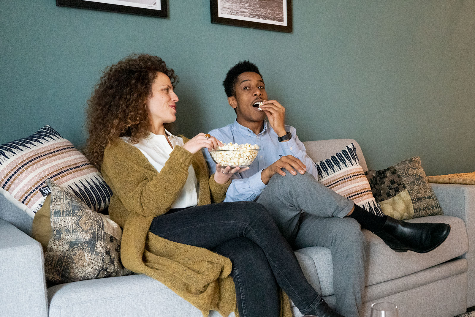 couple on the couch